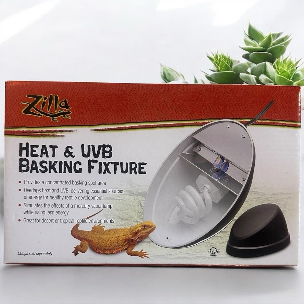 Zilla Heat & UVB Basking Fixture